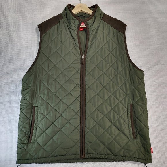 coleman quilted vest